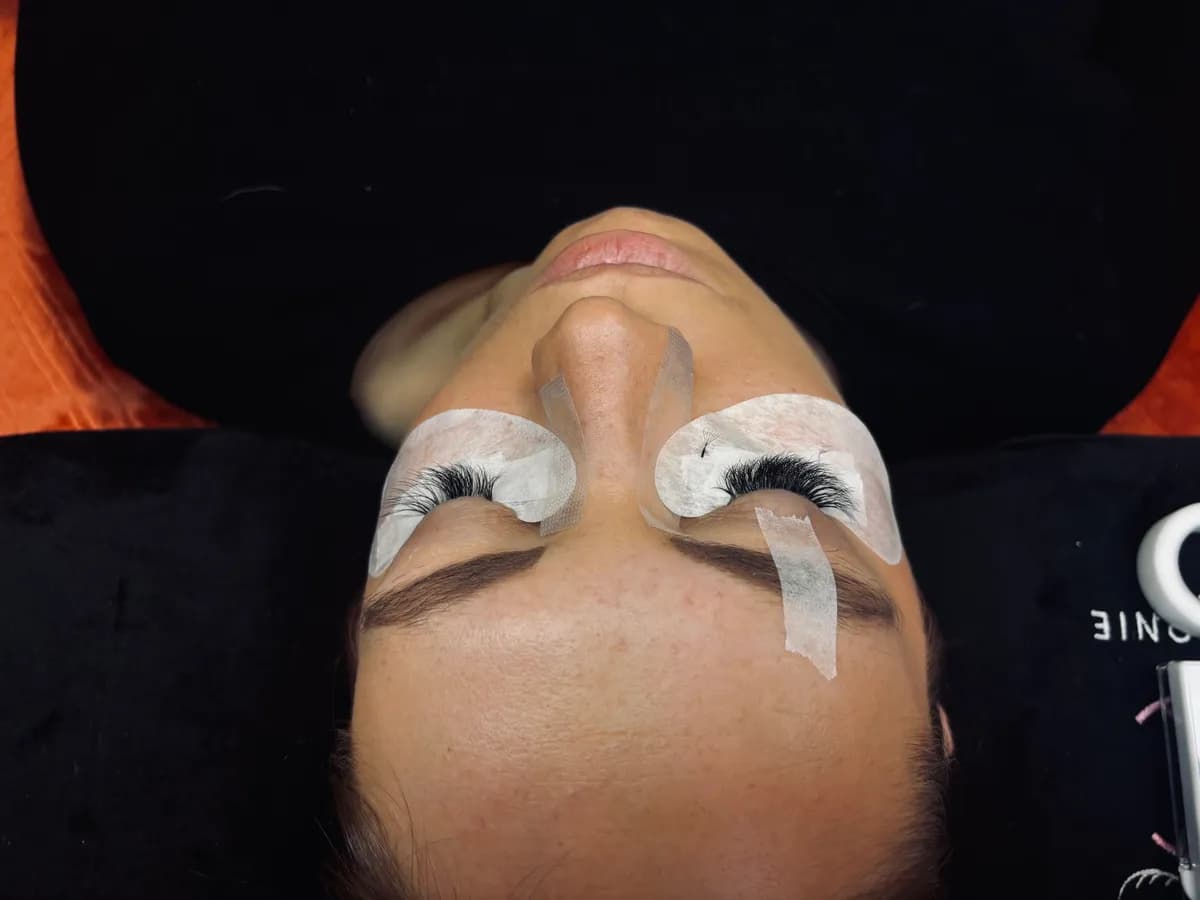 Remplissage d'extensions en pose mixte